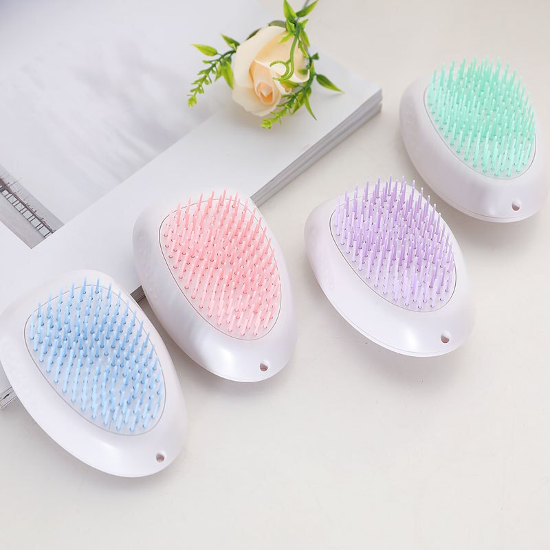 Cat Pet Cleaning Brush One-click Hair Removal Cat Hair Cleaner Dog Hair Comb Pet Bathing Massage Cat Comb - Vintage tees for Women