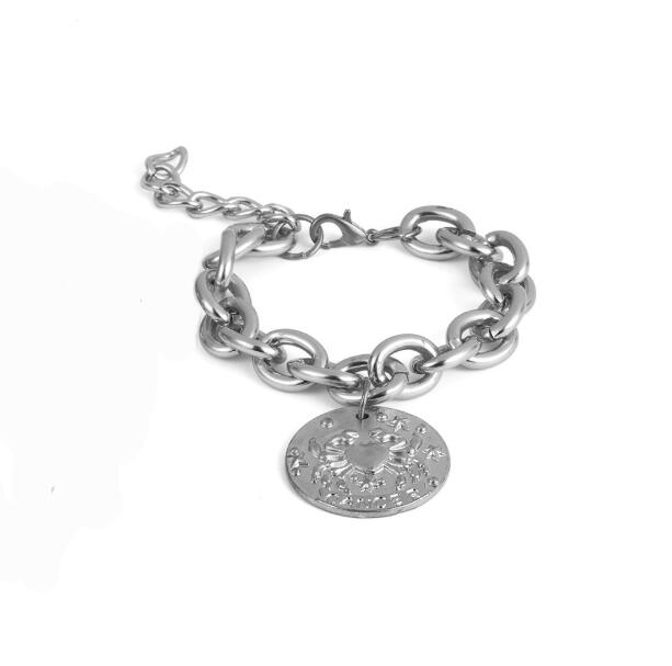 Exaggerated Charm Pearl Crab Pendant Bracelet | Cuff Bracelets Bangles Female Gifts - Vintage tees for Women