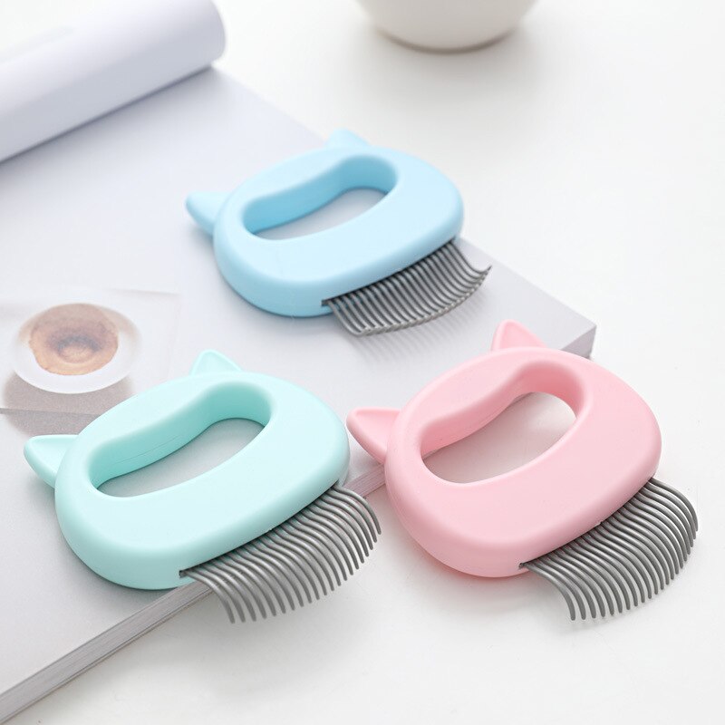 Elastic Soft Needle Comb | Pet Hair Removal Massaging Shell Comb | PET Massage Brush - Vintage tees for Women
