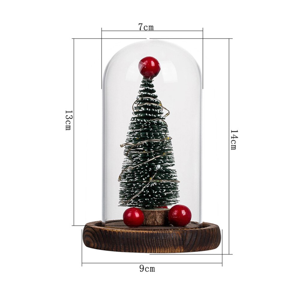 USB LED Beauty Rose and Beast Christmas Tree String Light Desk Lamp Romantic Christmas Birthday Gift Decoration Battery Powered - Vintage tees for Women