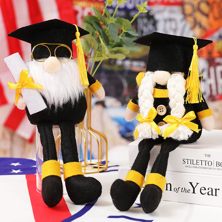 School season mascot hand run principal tutor modeling long legged ragdoll graduation ceremony Rudolph decorative - Vintage tees for Women