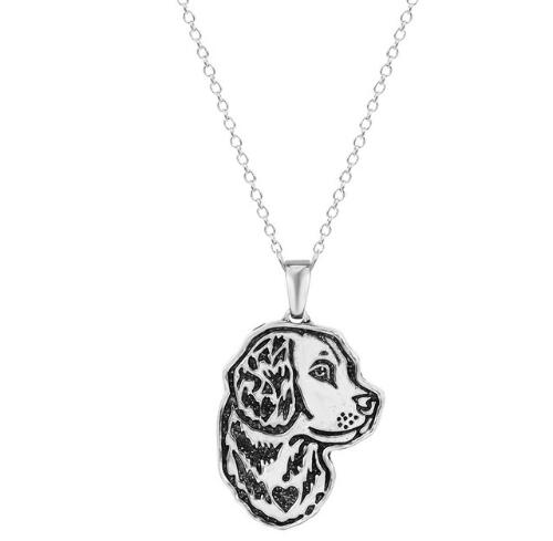 Husky Dog Puppy Pet Lovers Necklaces Pendants - Vintage tees for Women