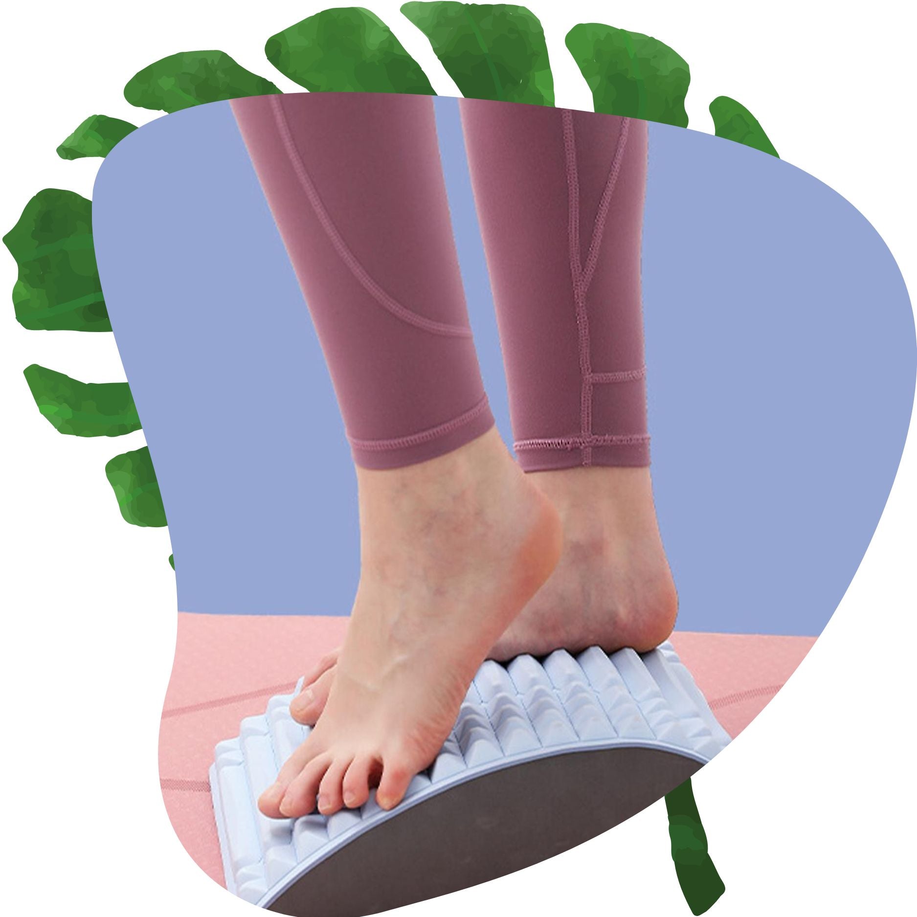 Neck & Back Stretcher - Lower Back Pain Massager Pillow for Lumbar Support and Spine Alignment 2X