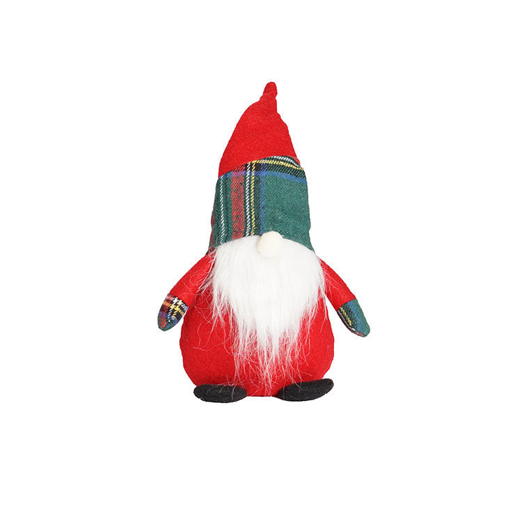 Lucky Snow New Christmas Decorations Forest Old Man Rudolph Faceless Doll Doll Short Leg Dwarf - Vintage tees for Women