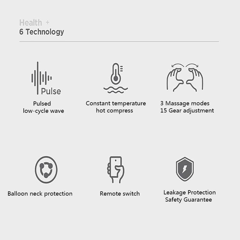 Smart Electric Neck and Shoulder Massager Pain Relief | Health Care Relaxation Cervical Vertebra Physiotherapy - Vintage tees for Women