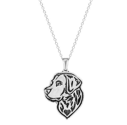 Husky Dog Puppy Pet Lovers Necklaces Pendants - Vintage tees for Women