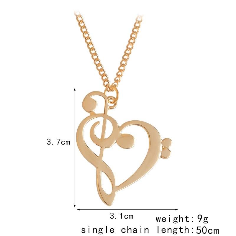Fine Gold Chain Heart Shaped Pendant Necklace - Vintage tees for Women